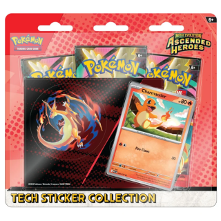 Pokemon TCG - Mega Evolution 2.5 - Ascended Heroes - Tech Sticker Collection - Charmander / Gastly (Random)