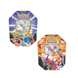 Pokemon TCG - Slashing Legends Tin 2025 - Zacian ex / Koraidon ex (Random Tin)