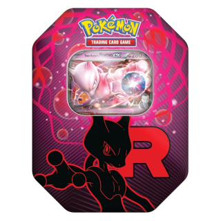 Pokemon TCG - Fall Tin 2025 - Team Rocket's Persian ex / Nidoking ex / Mewtwo ex (Random Tin)