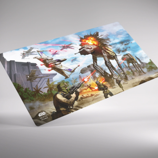 Gamegenic Prime Game Mat - Star Wars Unlimited Playmat - Premium Stitching - Battle of Scarif