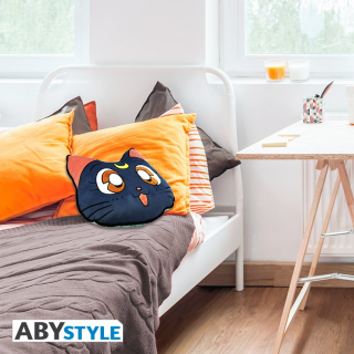 Λούτρινο Μαξιλάρι Plush Cushion - Sailor Moon - Luna (35x33x8cm)