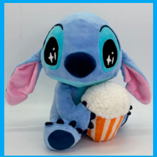 Λούτρινο Plush - Disney - Lilo and Stitch - Stitch with Popcorn (25cm)