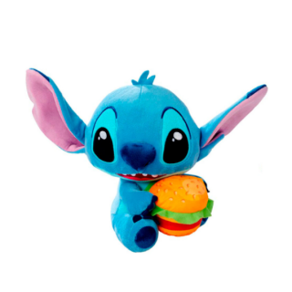 Λούτρινο Plush - Disney - Lilo and Stitch - Stitch with Burger (25cm)
