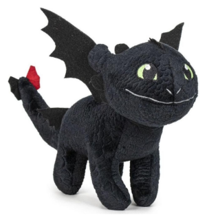 Λούτρινο Plush - How to Train Your Dragon - Toothless (22cm)