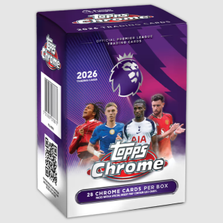 Κάρτες Sports Trading Cards - Topps Chrome 2026 Premier League - Value Box (7 Packs)