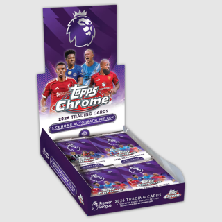 Κάρτες Sports Trading Cards - Topps Chrome 2026 Premier League - Hobby Box (20 Packs)