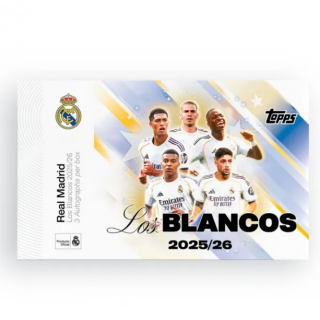 Κάρτες Sports Trading Cards - Topps 2025-26 Real Madrid Los Blancos - Hobby Box (9 Packs)