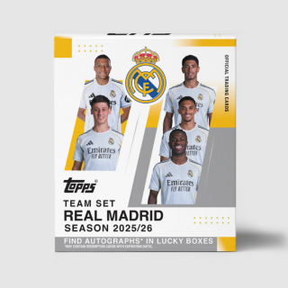 Κάρτες Sports Trading Cards - Topps Team Set 2025-26 - Real Madrid (6 Packs)