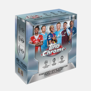 Κάρτες Sports Trading Cards - 2025-2026 Topps Chrome UEFA Club Competitions - Mega Box (7 Packs)