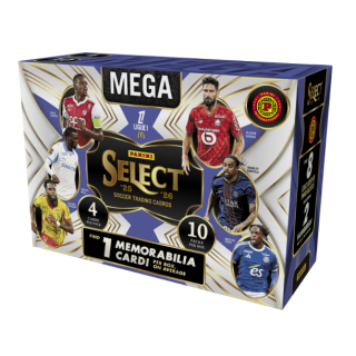 Sports Trading Cards Panini - 2025-26 Ligue 1 Soccer - Select International Mega Box (10 Packs)