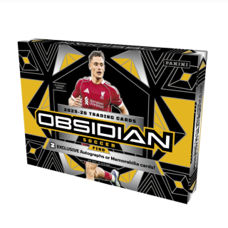 Sports Trading Cards Panini - 2025-26 Obsidian Soccer - International Hobby Box