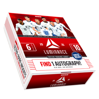 Sports Trading Cards Panini - 2026 England Men's National Team Soccer - Luminance Hobby Box (10 Packs)