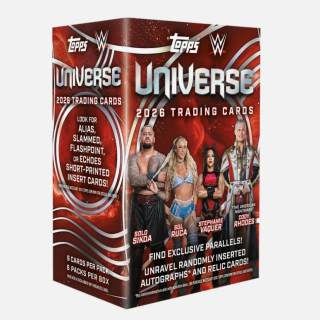 Sports Trading Cards Topps - 2026 Universe WWE - Value Box (6 Packs)
