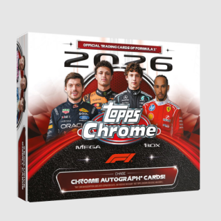 Sports Trading Cards Topps - 2026 Formula 1 - Chrome Mega Box (6 Packs)