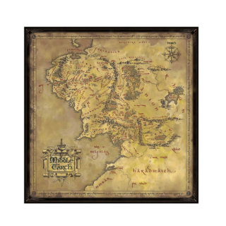 Noble Collection Puzzle - Lord of the Rings - Map of Middle Earth (1000pcs)