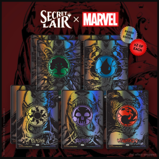 MtG Secret Lair - Marvel - Spider-Man - Mana Symbiote (Raised Foil Edition)