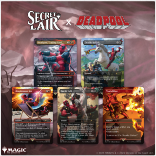 MtG Secret Lair - Marvel - Deadpool (Non Foil Edition)
