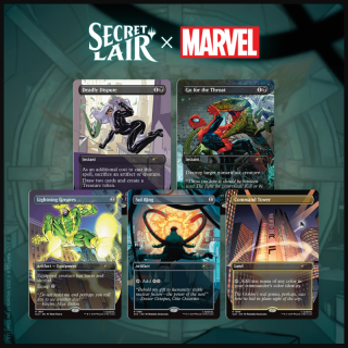 MtG Secret Lair - Marvel - Spider-Man - Villainous Plots (Non Foil Edition)