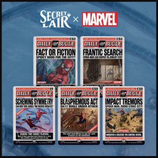 MtG Secret Lair - Marvel - Spider-Man - Daily Bugle Breaking News (Non Foil Edition)