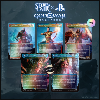 MtG Secret Lair - God of War - Norse (Traditional Foil Edition)