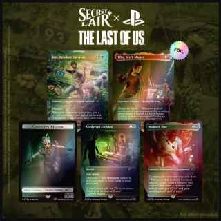 MtG Secret Lair - The Last of Us - Part 1 (Rainbow Foil Edition)