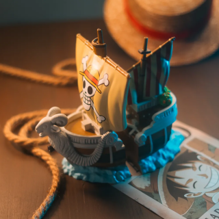 Φιγούρα Statue Grupo Erik - Bookends - One Piece Netflix - Going Merry (20cm)