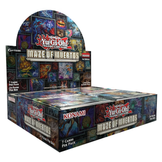 Yu-Gi-Oh! TCG - Booster Box (24 Packs) (1st Edition) - Maze of Muertos